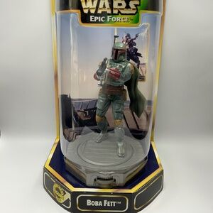 NIB Star Wars Epic Force Boba Fett Collectible Figurine